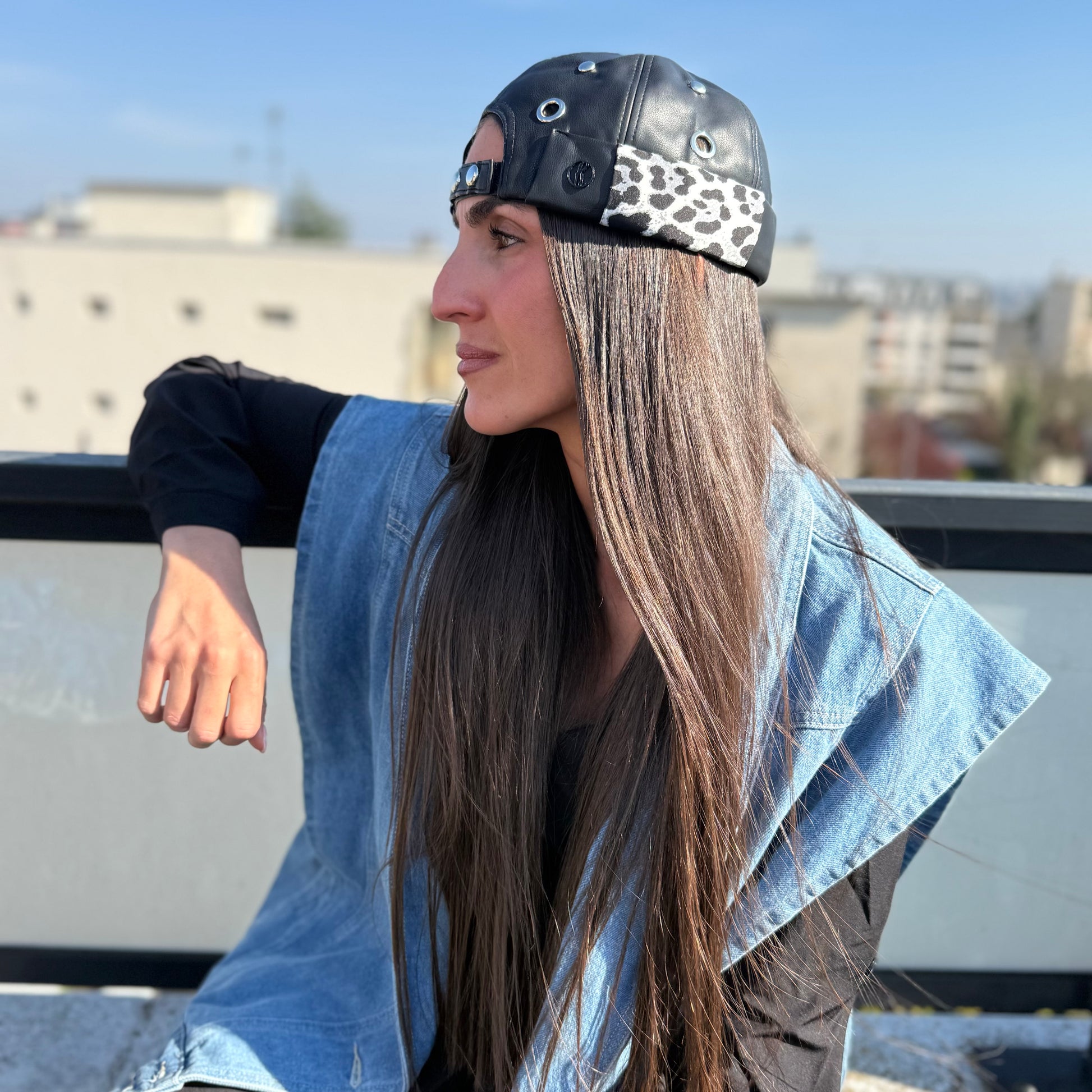 Docker Noir Léopard