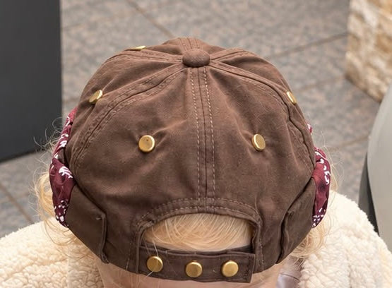 Docker marron bandana