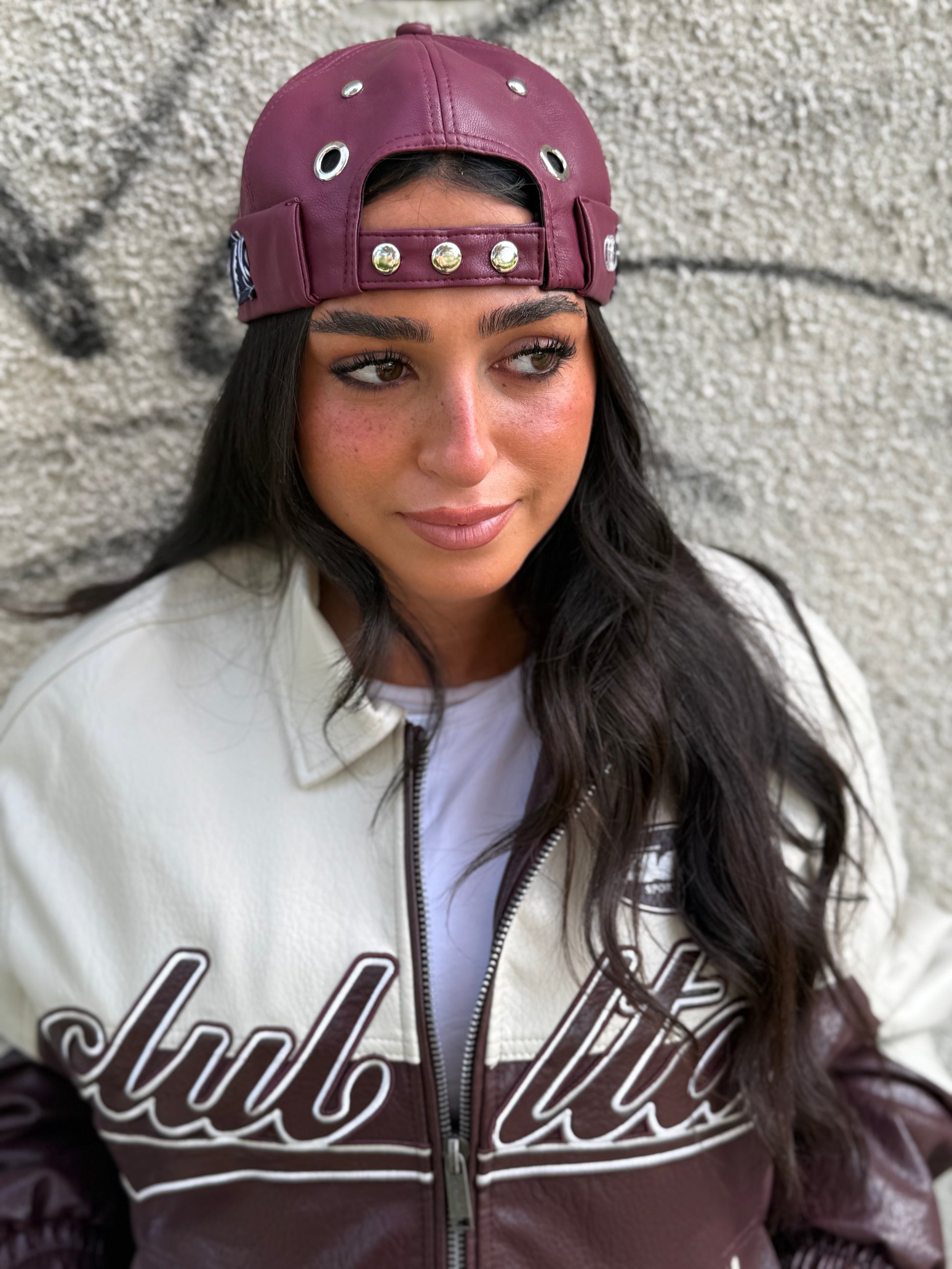 Docker bordeaux bandana