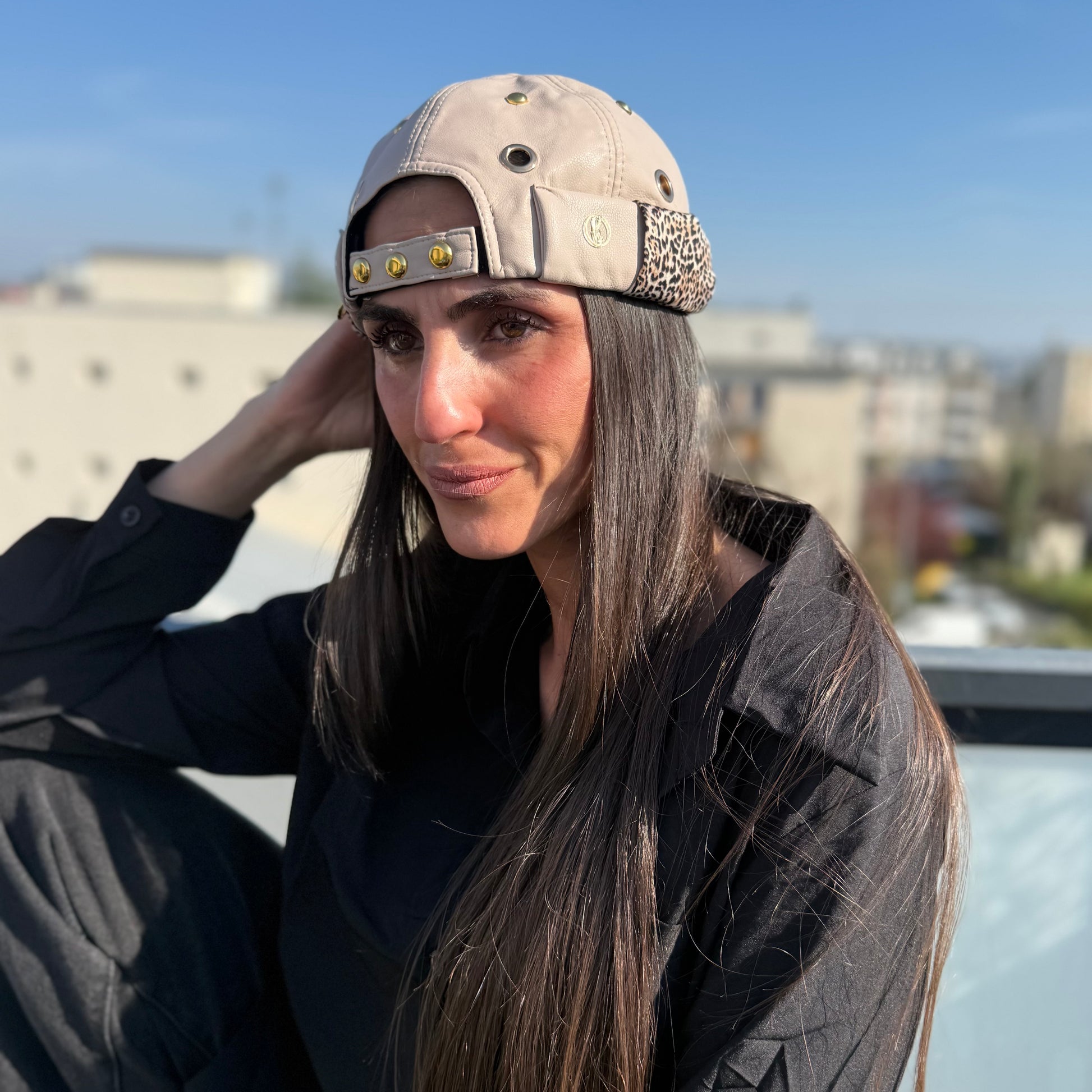 Docker Léopard beige