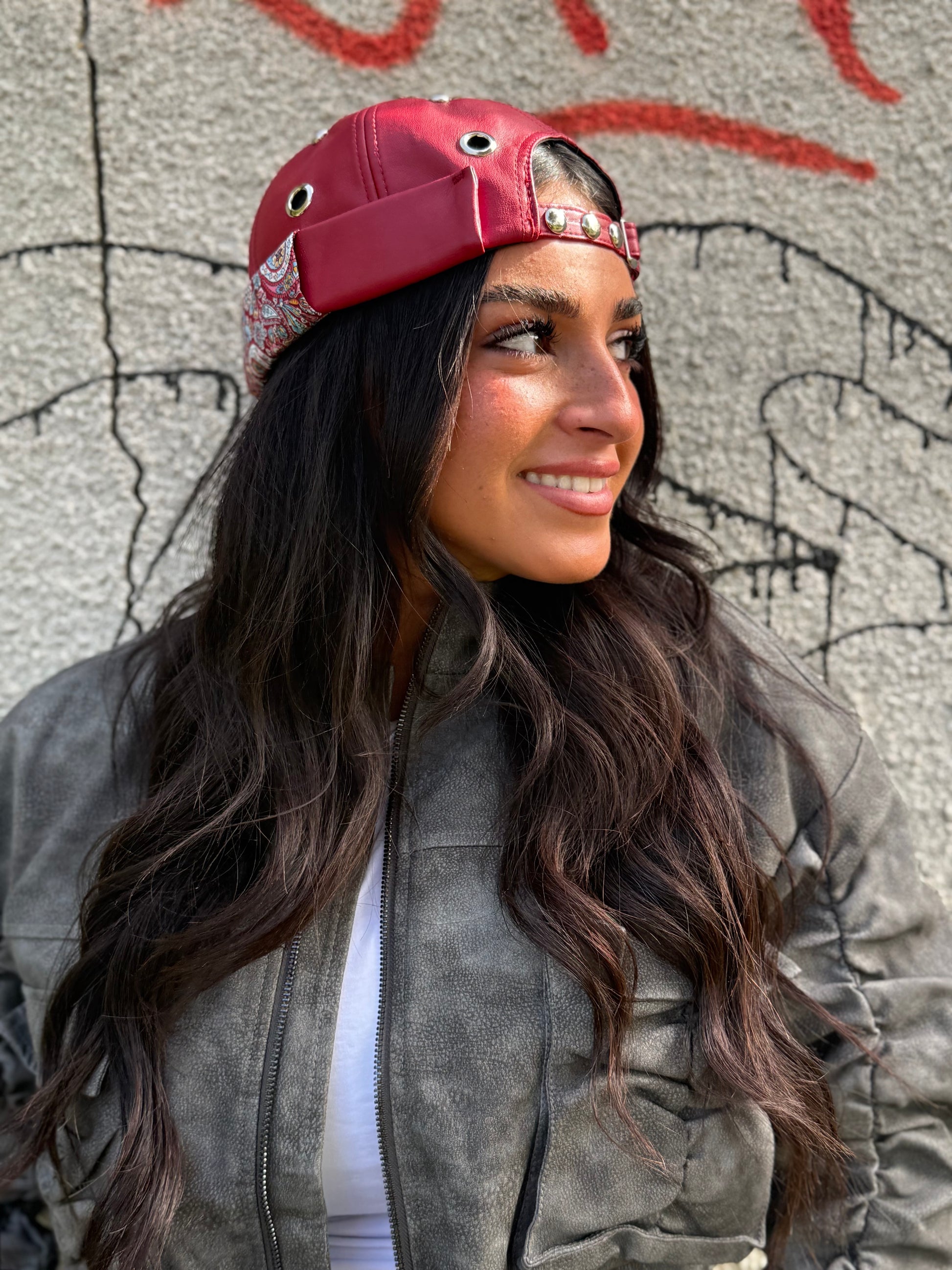 Docker rouge bandana