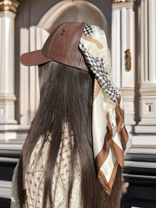 Casquette foulard ANNA