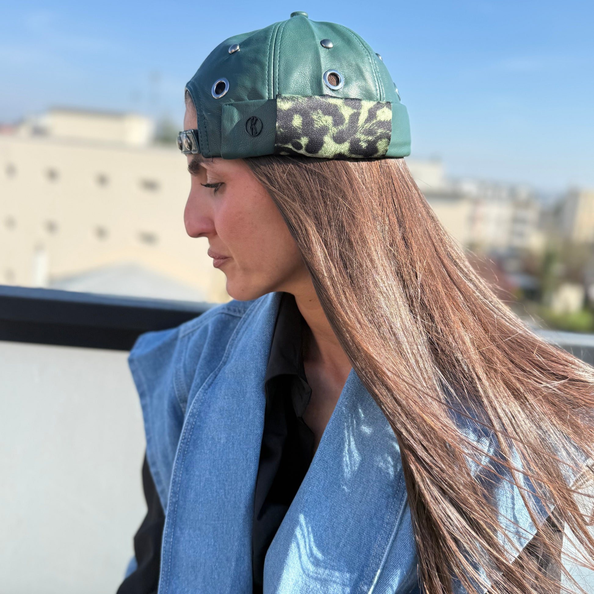 Docker léopard vert