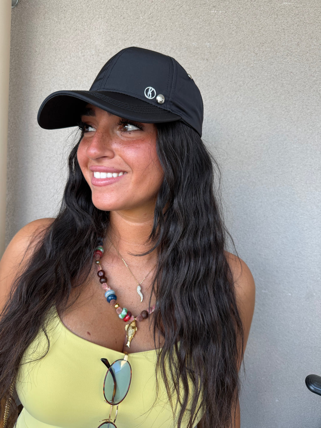 Casquette black halo
