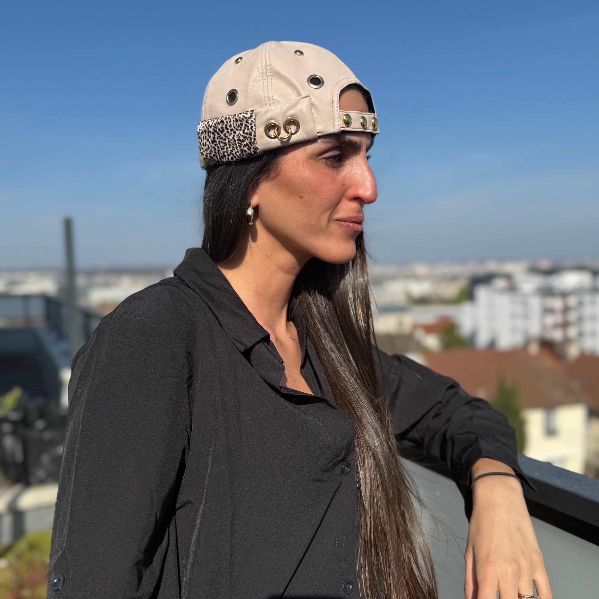 Docker Léopard beige