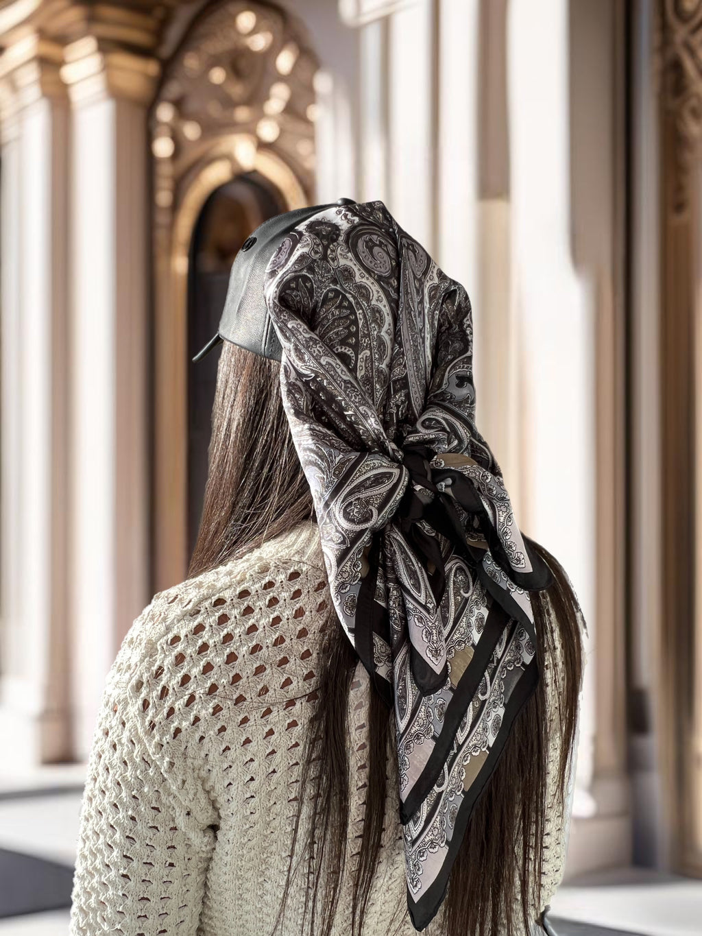 Casquette foulard LEVIA