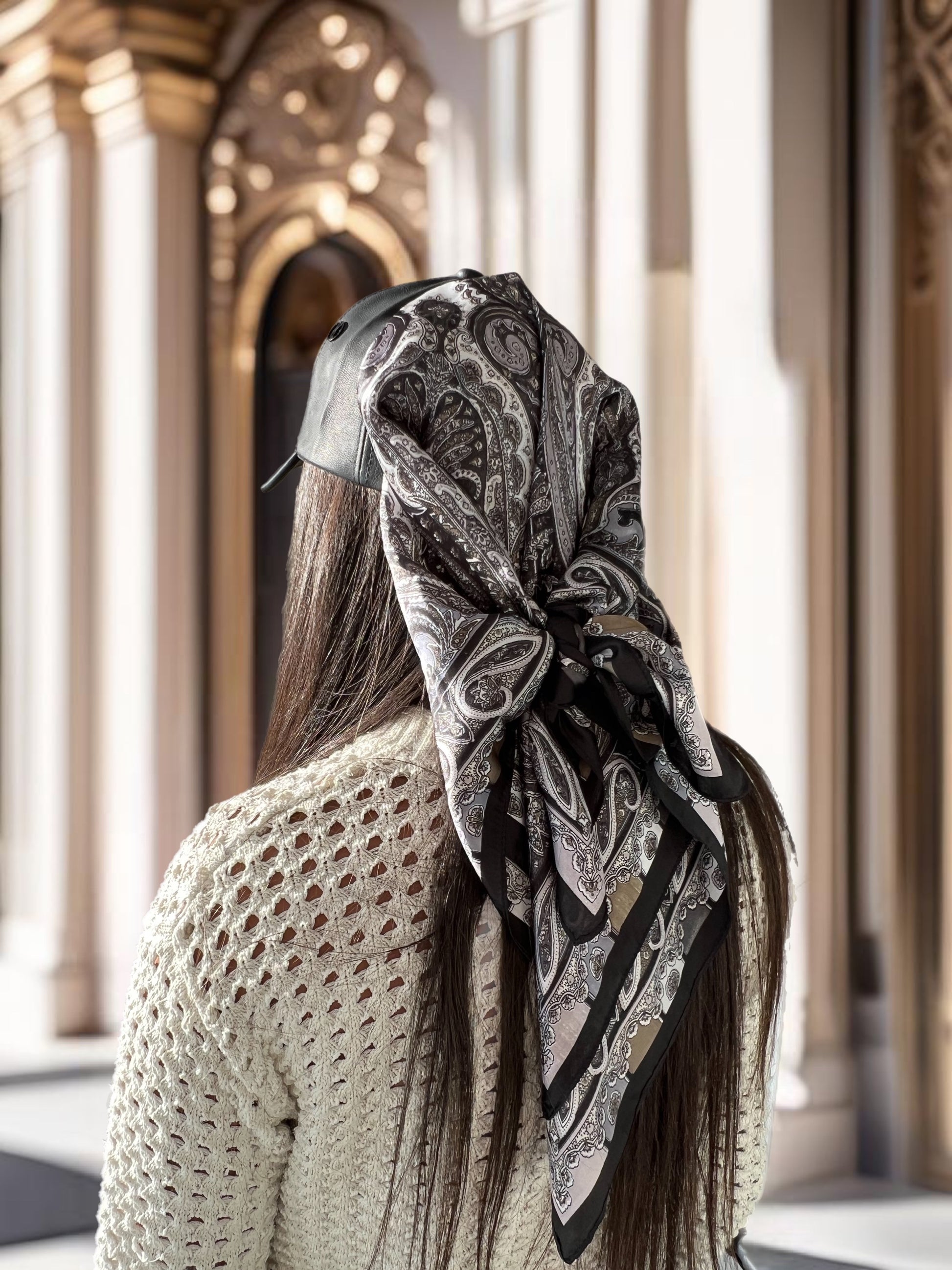 Casquette foulard LEVIA